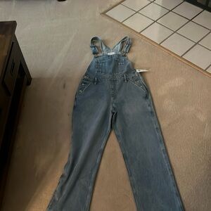 Women’s denim overalls
